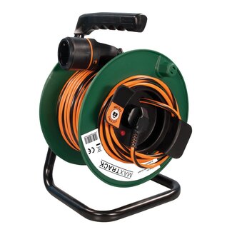 MaxTrack MaxTrack kabelhaspel met vergrendelbaar contact | 3x 1,50mm | 50 meter