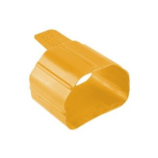 DINIC Secure Sleeve voor C13 connector | geel