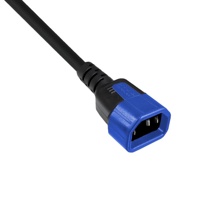 Secure Sleeve voor C14 connector | blauw