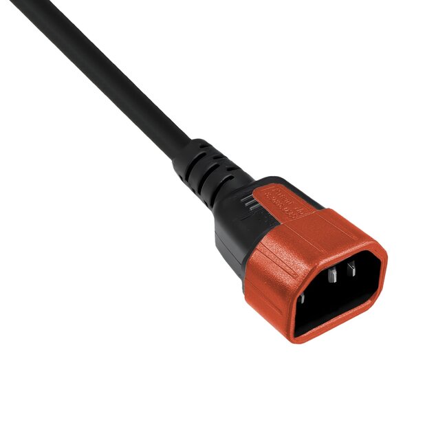 Secure Sleeve voor C14 connector | rood