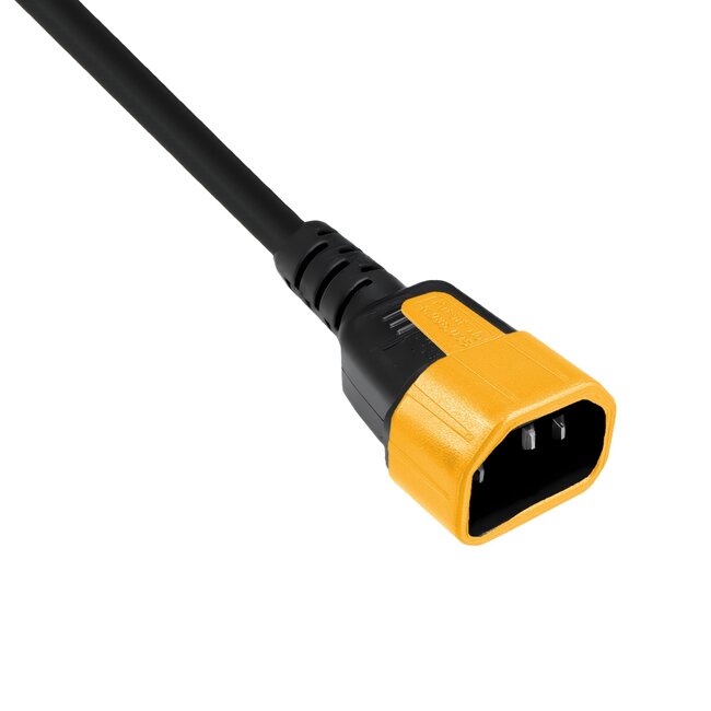 Secure Sleeve voor C14 connector | geel