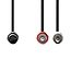 DIN 5-pins - Tulp stereo kabel (afspelen) | zwart | 1,5 meter