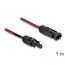 Delock DL4 Solar Cable 6 mm² male to female 1 m red