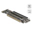 Delock PCI Express 4.0 x16 Riser Card with 2 x M.2 Key M NVMe slot - bifurcation