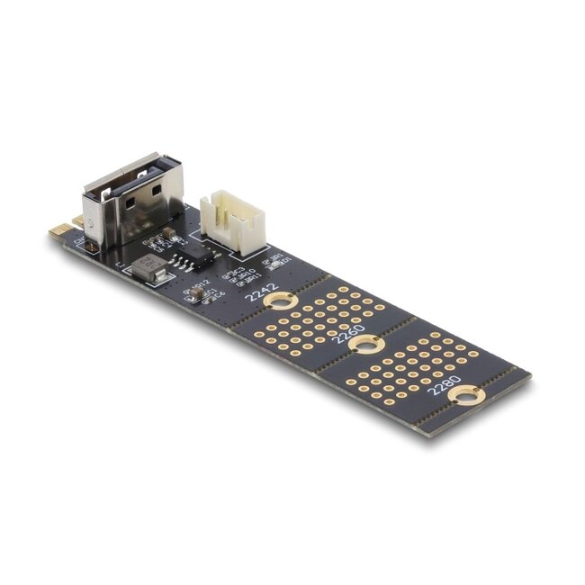 Delock Adapter M.2 Key B male to SATA 7 pin vertical