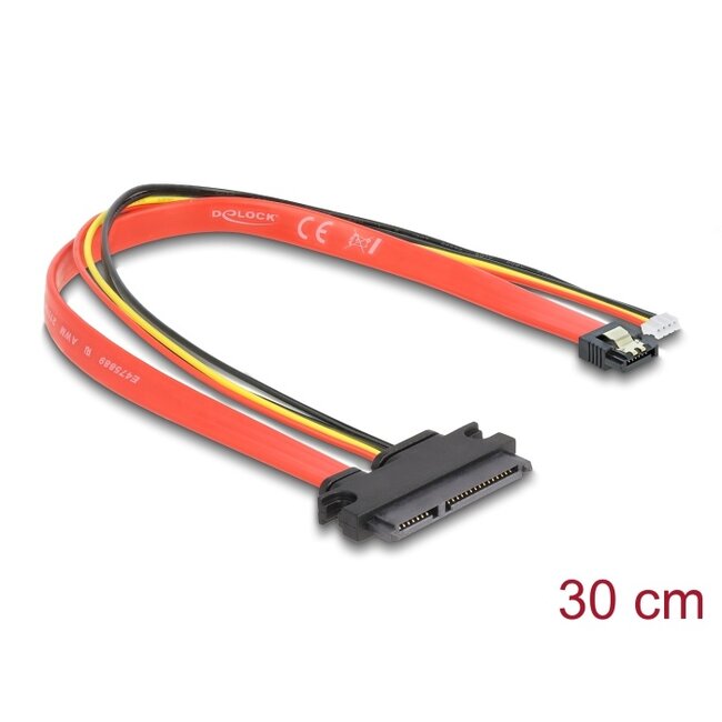 Delock Adapter M.2 Key B male to SATA 7 pin vertical