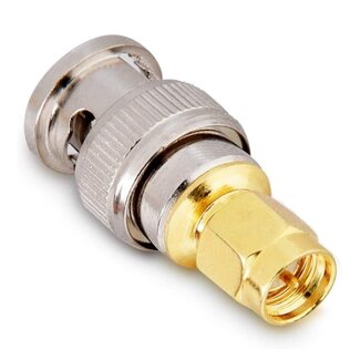 Universal SMA (m) - BNC (m) adapter | 50 Ohm