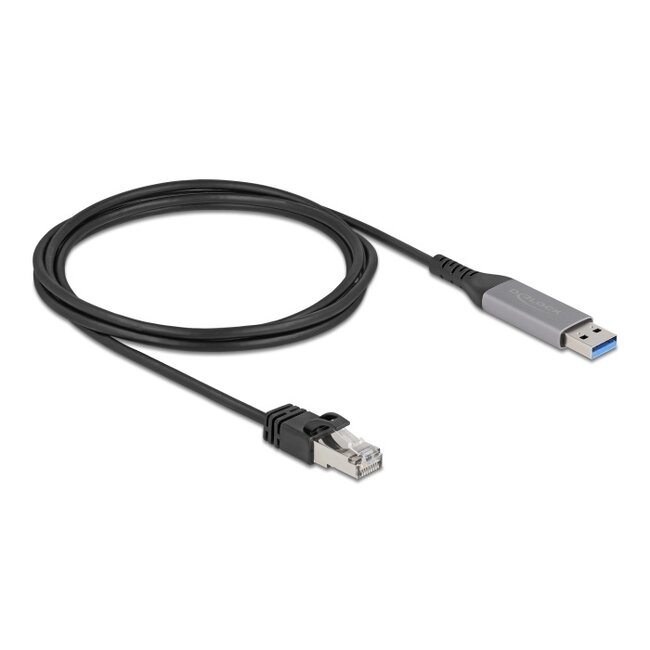Delock USB LAN Cable USB Type-A to RJ45 Gigabit Ethernet 2 m