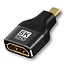 Micro HDMI - HDMI adapter - HDMI2.1 (8K 60Hz + HDR)