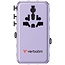 Verbatim CNT-70/2C universele reisadapter | 1x USB-A + 3x USB-C | GaN | 70W | paars