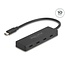 Delock USB 10 Gbps USB Type-C™ Hub with 4 x USB Type-C™ female black