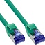 SFTP CAT6a slimline flexibele netwerkkabel | TPE LSZH | groen | 7 meter