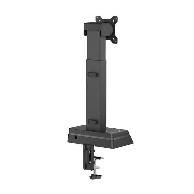 My Wall bureaubeugel | 1 monitor tot 32 inch | Eye Tracker hoogteverstelling | zwart