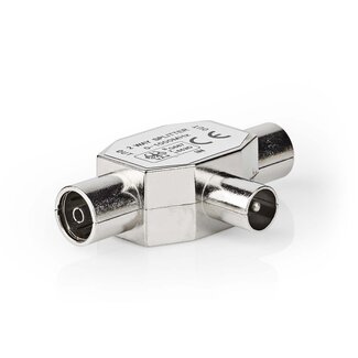 Nedis Nedis Radio splitter met 2 uitgangen | metaal