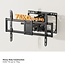 My Wall TV-muurbeugel | tot 90 inch | full motion | 3 draaipunten