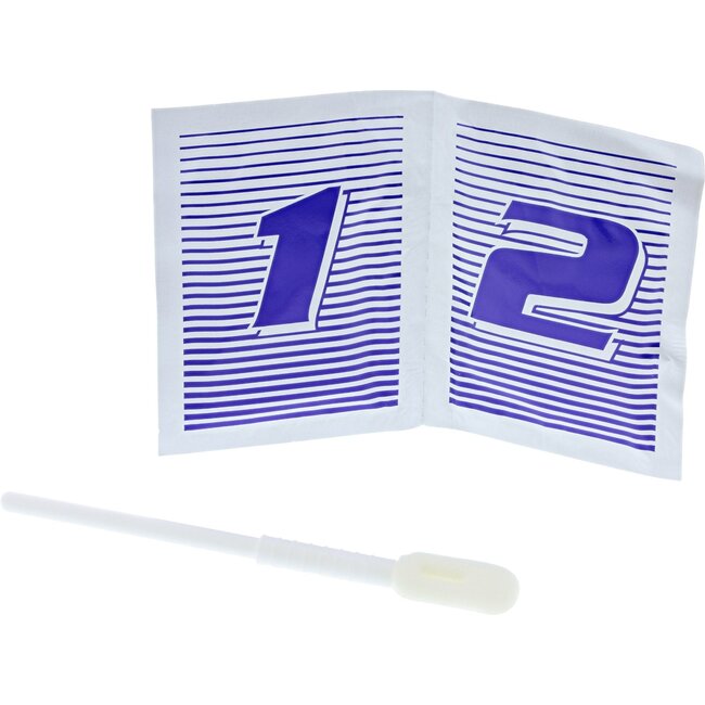 InLine schoonmaakdoekjes | 9 sets nat/droog + 3 wattenstaafjes