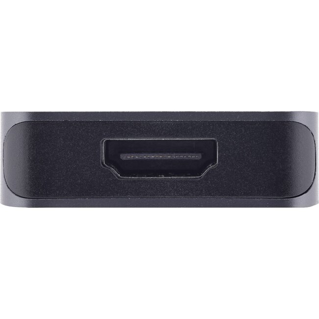 InLine USB-C naar HDMI 4K 60Hz, USB-A en USB-C PD 100W adapter | display | 0,15 meter