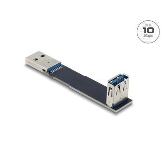 DeLOCK Delock USB 10 Gbps Adapter USB Type-A female to male angled 90°