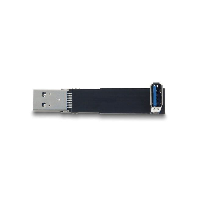 Delock USB 10 Gbps Adapter USB Type-A female to male angled 90°