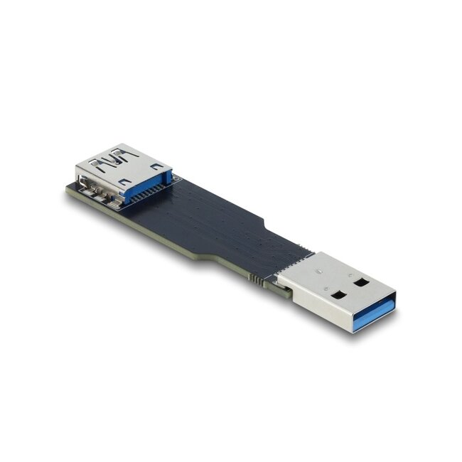 Delock USB 10 Gbps Adapter USB Type-A female to male straight flat