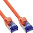 SFTP CAT6a slimline flexibele netwerkkabel | TPE LSZH | oranje | 7 meter