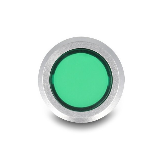 Delock 16 mm Plastic Indicator Light green / solder connection