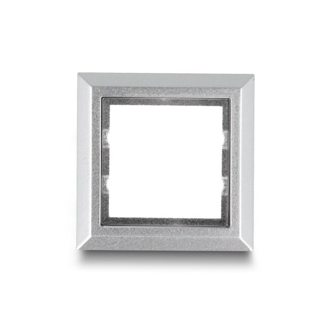 Delock 16 mm Plastic Indicator Light weiß / solder connection / square