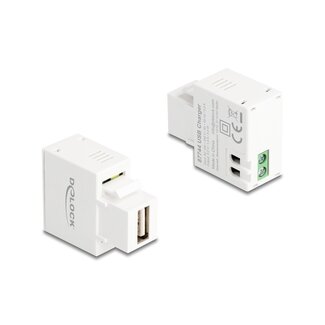 DeLOCK Delock Keystone Module USB Type-A Charging Port 5 W white