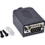 InLine® D-Sub 9 breakout aansluitblok, stekker, schroefaansluiting