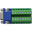 InLine® klemmenblok, VGA (HD15), bus, 2-rij, schroefaansluiting