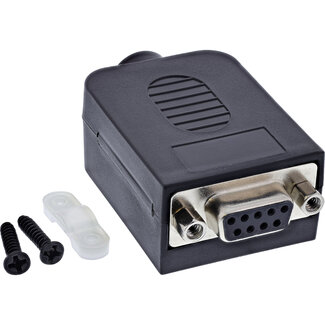 InLine® InLine® D-Sub 9 breakout aansluitblok, socket, schroefaansluiting