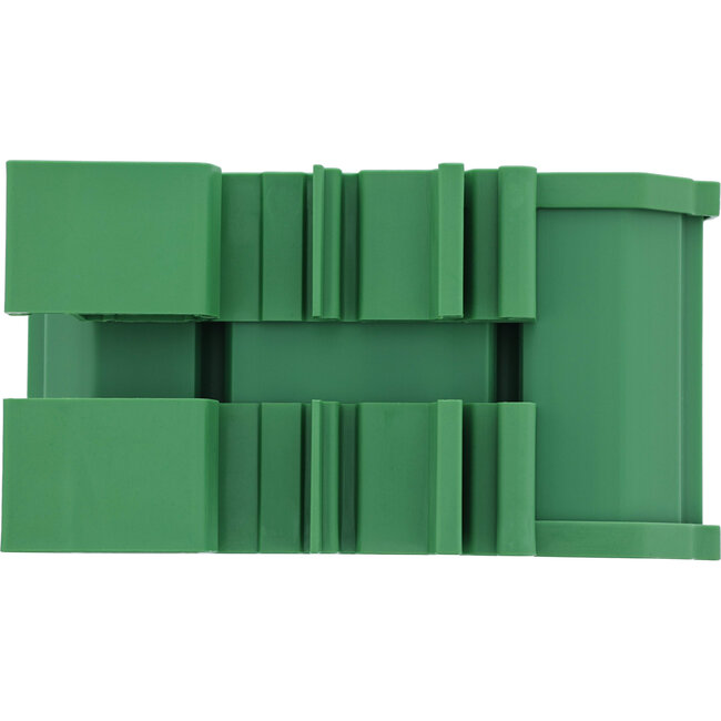 InLine® D-Sub 9 aansluitblok, bus, schroefaansluitingen, top-hat rail