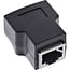InLine® RJ45 contactdoos naar aansluitblok, 8-pins, indrukklem