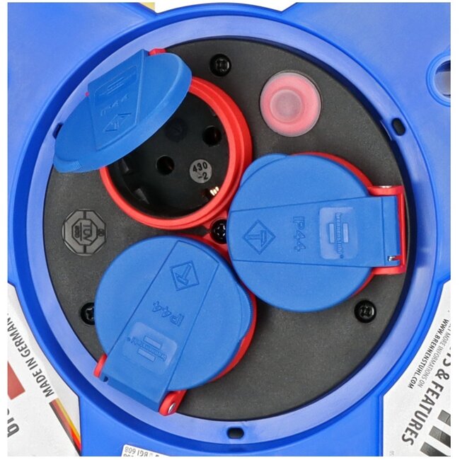 Brennenstuhl Garant bouwplaats kabelhaspel | IP44 | 3 contacten | 3x 1,50mm² | 25 meter