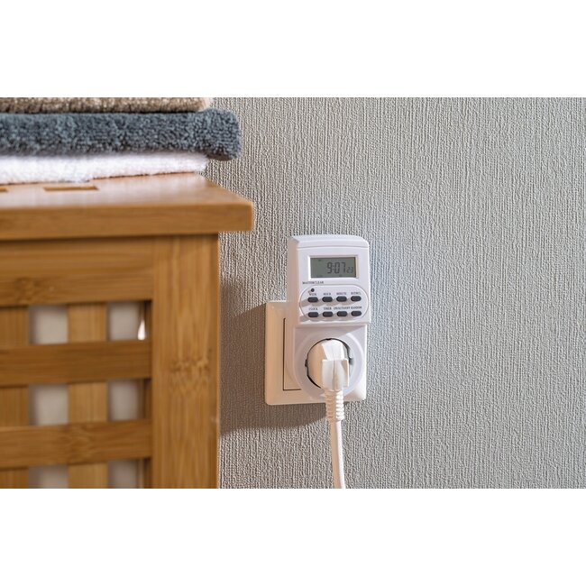 Brennenstuhl DZ 20 tijdschakelklok | digitaal (10 programma's per week) | wit