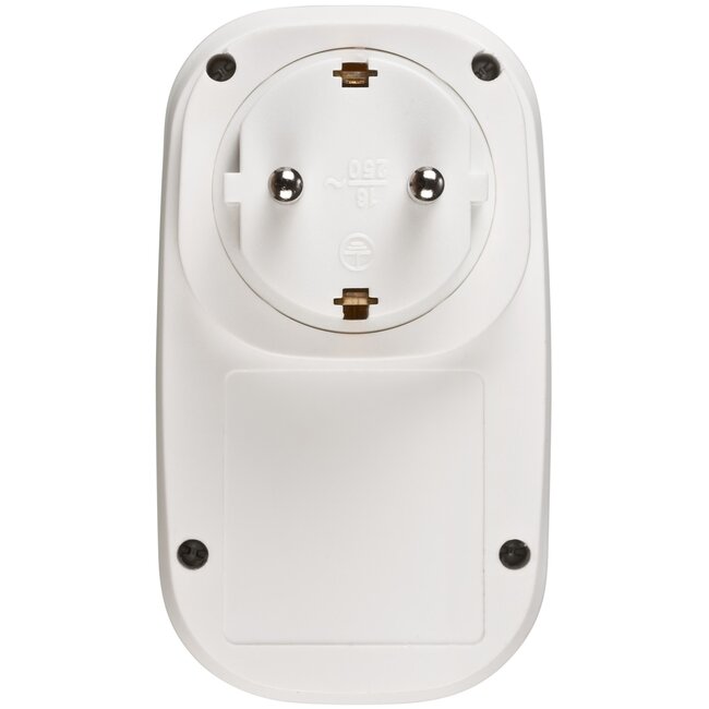 Brennenstuhl doorvoerstekker met USB lader | USB-C PD + USB-A QC | 20W