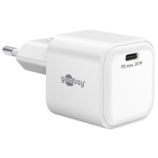 Goobay Goobay USB lader | USB-C PD | GaN | 20W | wit