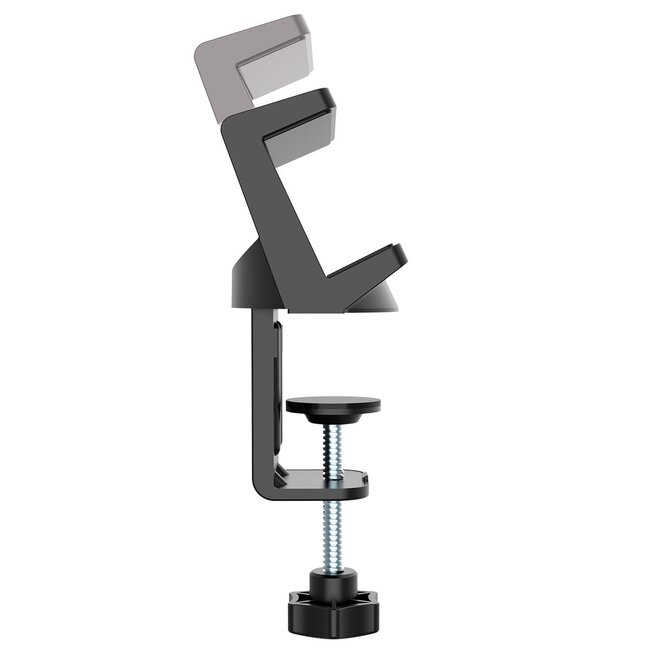 MaxTrack stekkerdoos bureaubevestiging | schroefklem | bureaublad tot 50mm | zwart