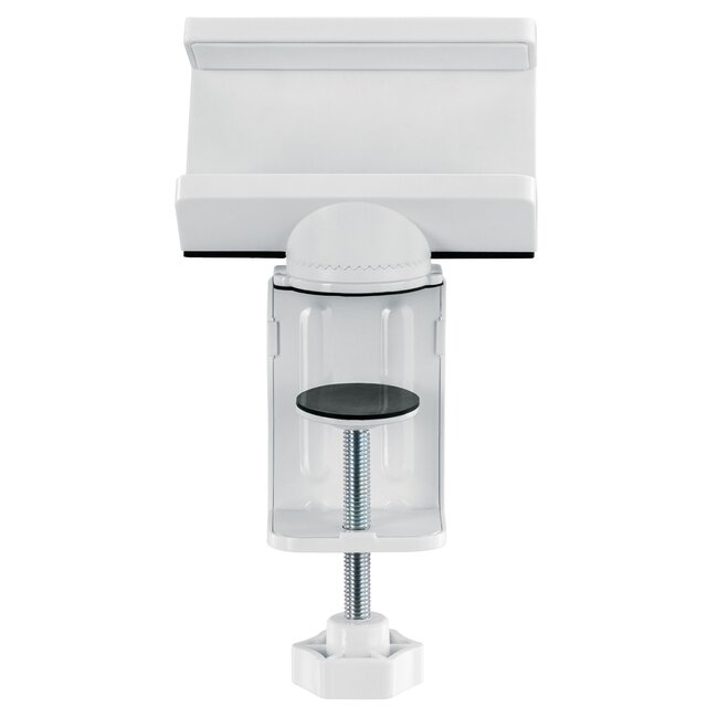 MaxTrack stekkerdoos bureaubevestiging | draaibaar | schroefklem | bureaublad tot 50mm | wit