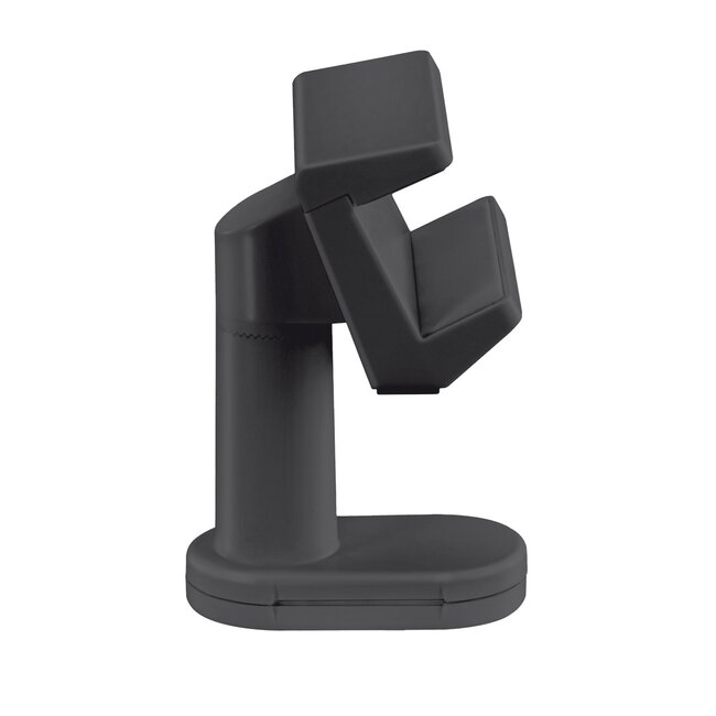 MaxTrack stekkerdoos bureaubevestiging | draaibaar | veerklem | bureaublad tot 40mm | zwart