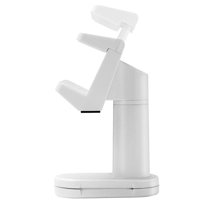 MaxTrack stekkerdoos bureaubevestiging | draaibaar | veerklem | bureaublad tot 40mm | wit