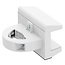 MaxTrack stekkerdoos buisbevestiging | schroefklem | buisdikte 40-90mm | wit