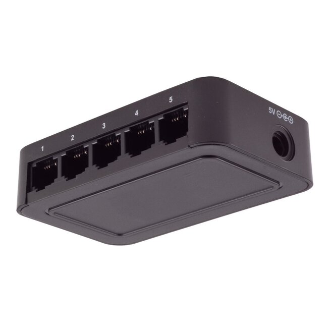 Fast Ethernet switch | 5 poorten