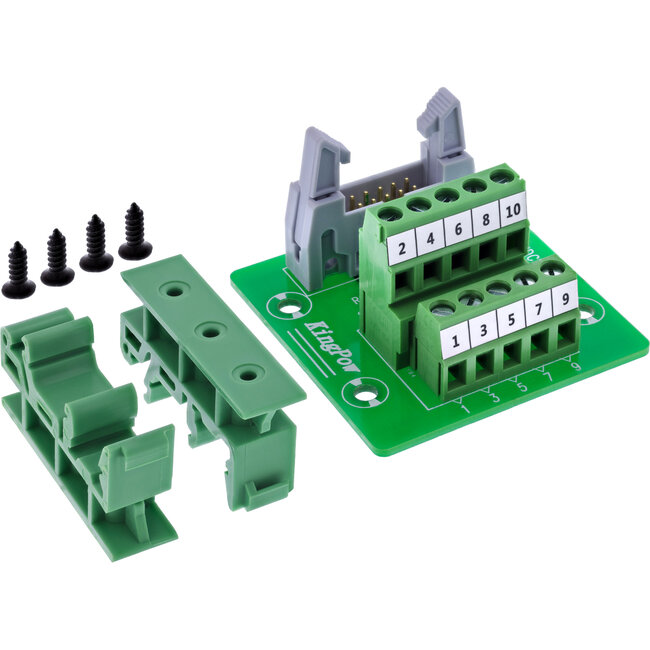 InLine® IDC 10 contactdoos naar aansluitblok, 5-polig, op printplaat