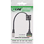 InLine® RJ45-plug naar insteekklem, 8-pins, Cat.5e, 15 cm kabel