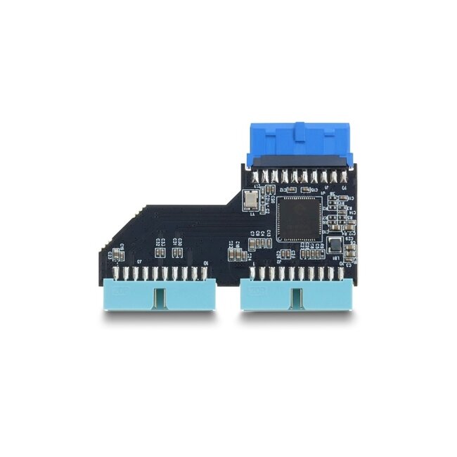 Delock USB 5 Gbps Hub 20 pin header female to 2 x USB 5 Gbps 20 pin header male