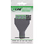 InLine® 3,5 mm stekkerbus 4-pins stereo/micro naar aansluitblok