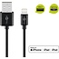 Goobay Lightning USB Charging and Sync Cable, 2 m, black