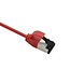 ROLINE U/FTP patchkabel Cat.8 (Klasse I), dun, LSOH, soepel draad, rood, 1,5 m