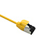 ROLINE U/FTP patchkabel Cat.8 (Klasse I), dun, LSOH, soepel draad, geel, 3 m